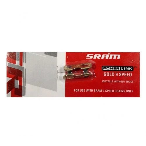 Замок ланцюга SRAM POWER LINK 00 CN PWR.LNK 9SPD GLD 4 PCS